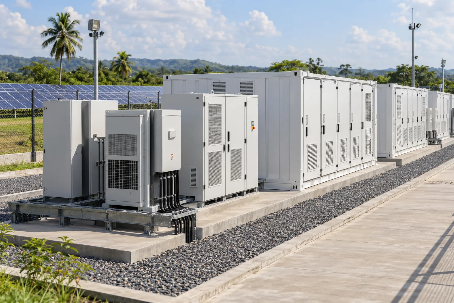 AI-generated E5 renewable energy illustration